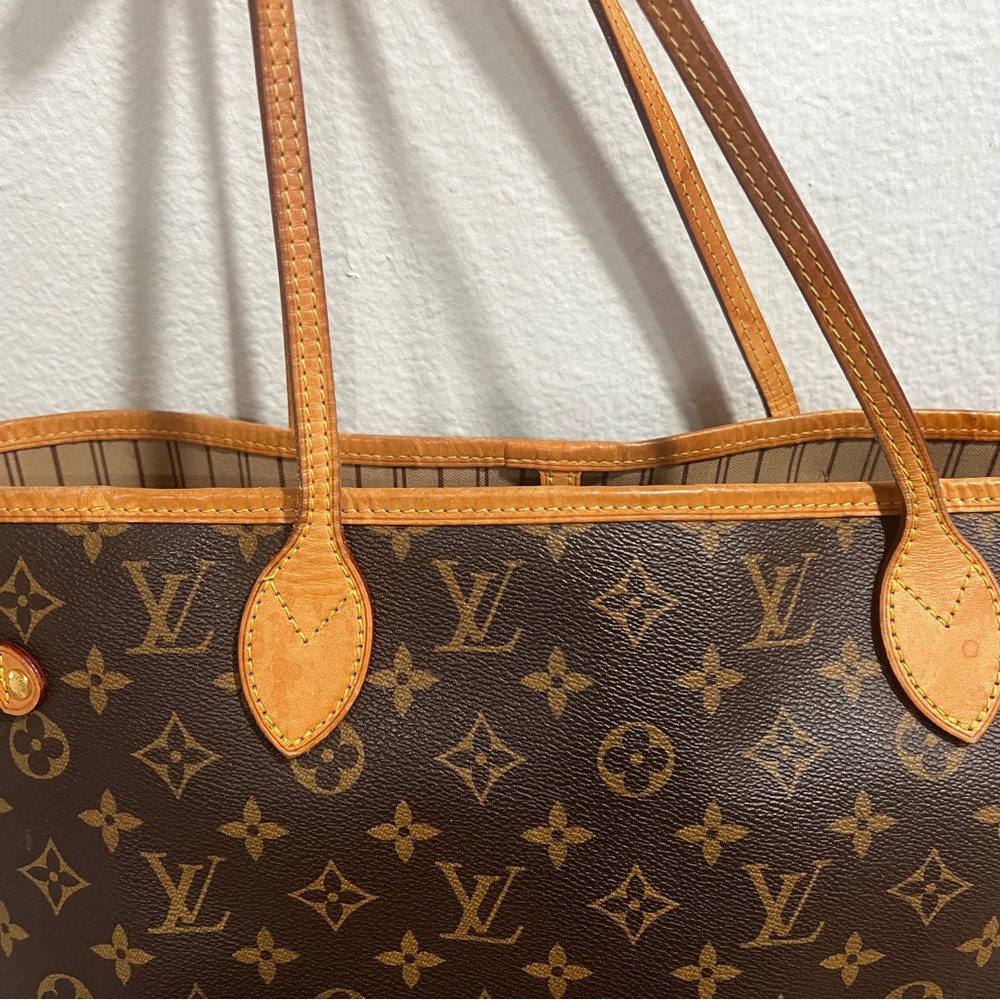 Louis Vuitton Brown Monogram Tote Bag